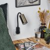 Javel Lampade con presa elettrica Nero, 1-Luce