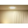 Philips WiZ SuperSlim Plafoniera LED Nero, Bianco, 1-Luce