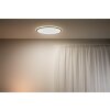 Philips WiZ SuperSlim Plafoniera LED Nero, Bianco, 1-Luce