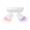 Philips WiZ IMAGEO Plafoniera LED Bianco, 4-Luci, Cambia colore