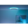 Philips WiZ Rune Plafoniera LED Nero, Bianco, 1-Luce, Cambia colore