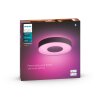 Philips Hue Xamento Plafoniera LED Nero, Bianco, 1-Luce, Cambia colore