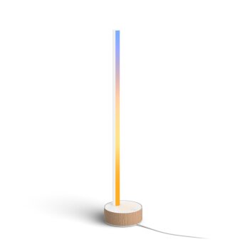 Philips Hue Gradient Signe Oak Lampada da tavolo LED Écru, Bianco, 1-Luce