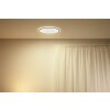 Philips WiZ SuperSlim Plafoniera LED Nero, 1-Luce