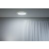 Philips WiZ SuperSlim Plafoniera LED Nero, 1-Luce