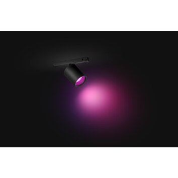Philips Hue Perifo faretto LED Nero, 1-Luce, Cambia colore