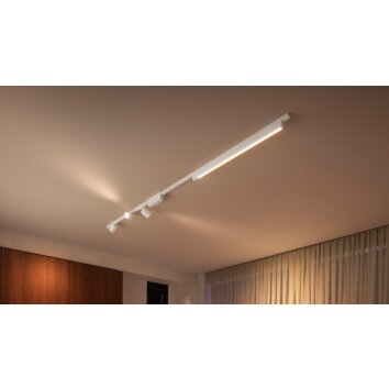 Philips Hue Perifo Plafoniera Set di base LED Bianco, 4-Luci, Cambia colore