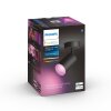 Philips Hue Fugato Plafoniera LED Nero, 1-Luce, Cambia colore