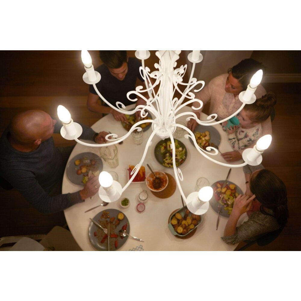 Philips Classic Set di 6 LED E14 da 4,9 Watt 2700 Kelvin 470 Lumen