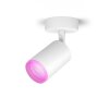 Philips Hue Fugato Plafoniera LED Bianco, 1-Luce, Cambia colore