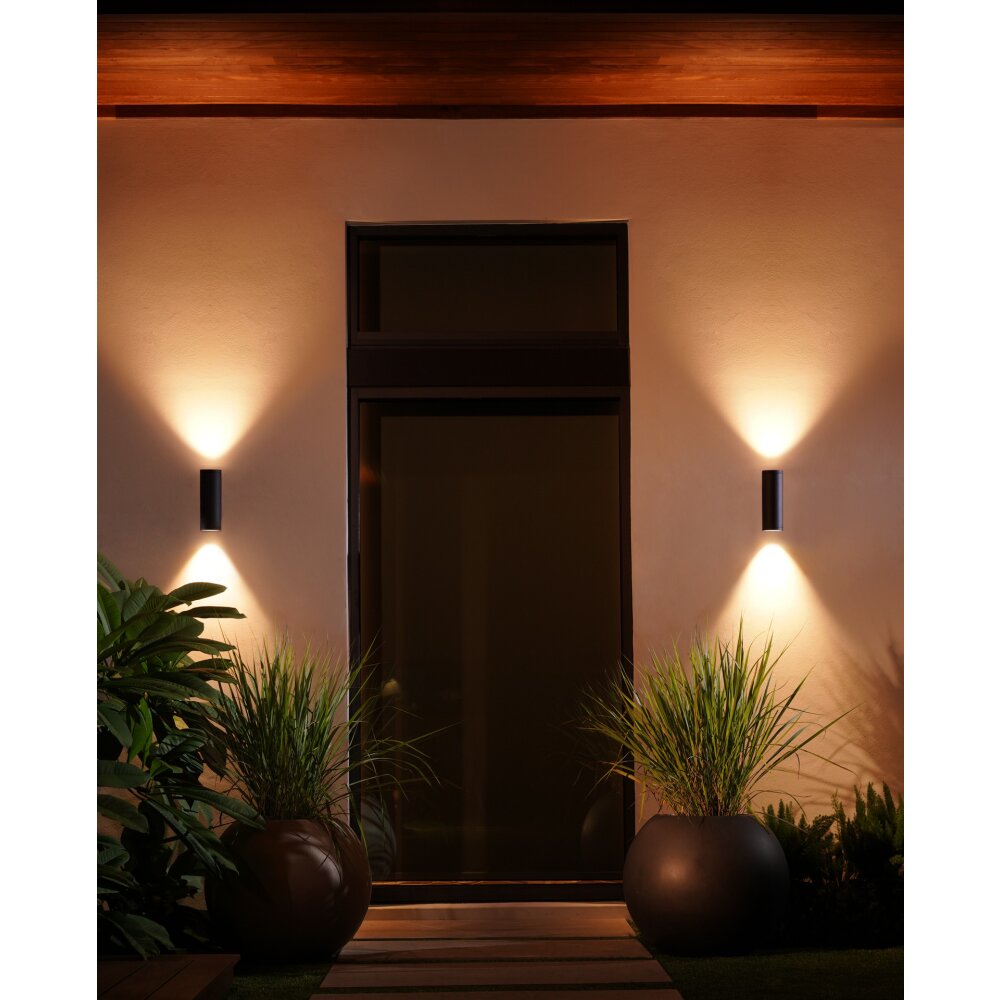 Philips Hue Appear Applique da esterno set x 2 LED Nero, 2-Luci, Cambia colore main product photo