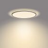 Philips Ozziet Plafoniera LED Nero, Bianco, 1-Luce