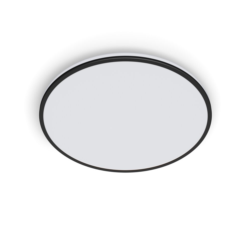 Philips Ozziet Plafoniera LED Nero, Bianco, 1-Luce