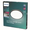 Philips Ozziet Plafoniera LED Nero, Bianco, 1-Luce