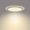 Philips Ozziet Plafoniera LED Nero, Bianco, 1-Luce