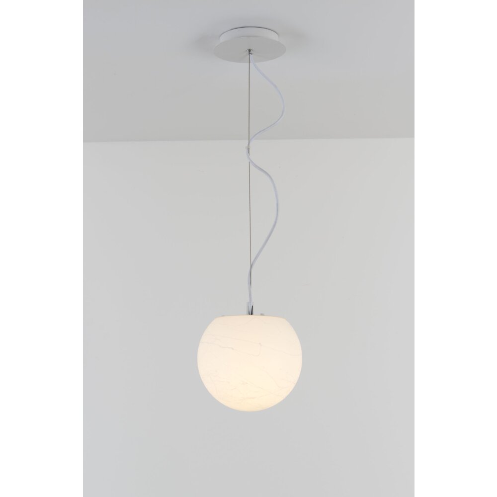 Holländer MOON Lampada a Sospensione Bianco, 1-Luce main product photo