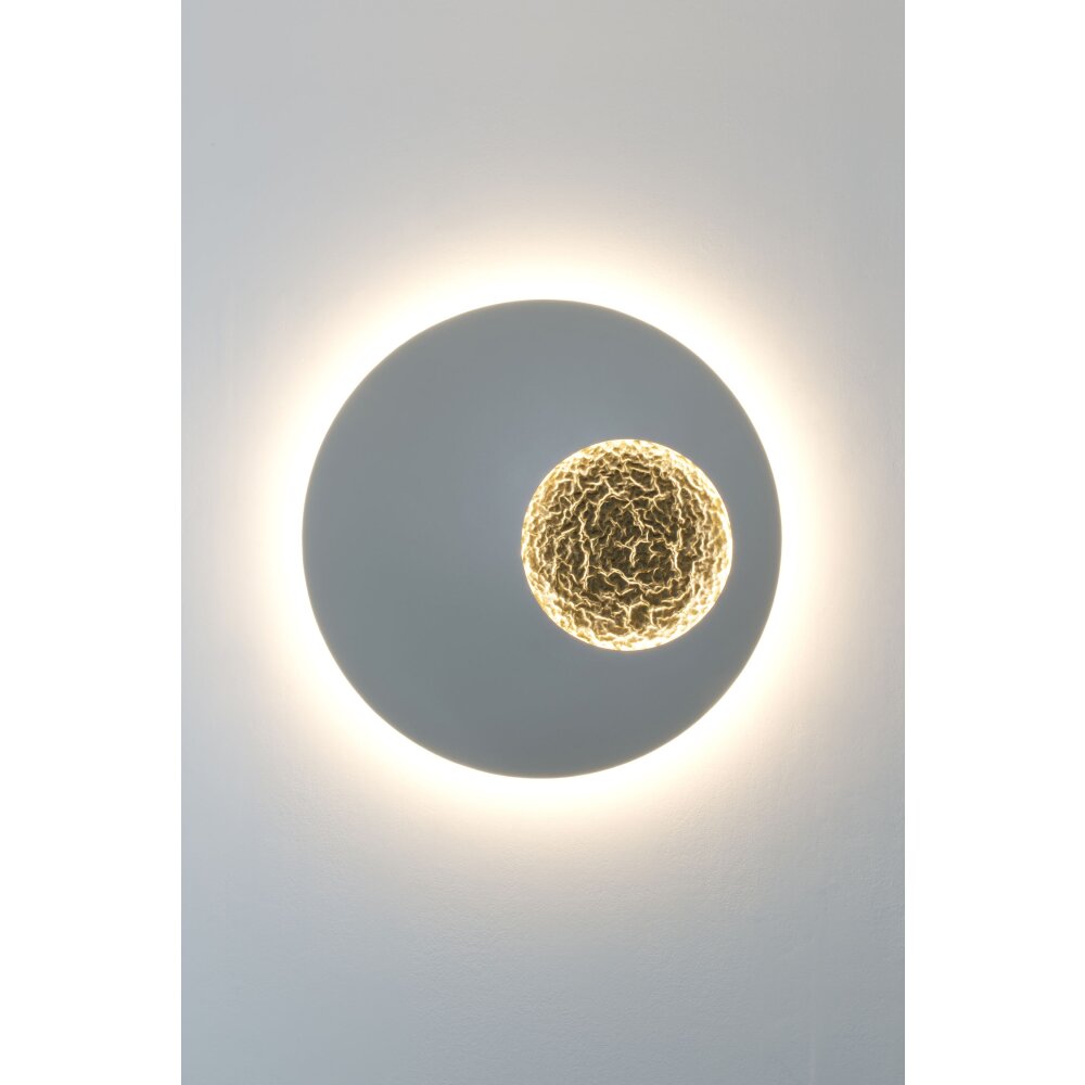 Holländer LUNA Applique LED Oro, Grigio, 2-Luci main product photo