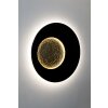 Holländer LUNA Applique LED Marrone, Oro, Nero, 2-Luci