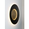 Holländer LUNA Applique LED Marrone, Oro, Nero, 2-Luci