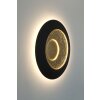 Holländer URANO Applique LED Marrone, Oro, Nero, 3-Luci