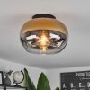 Molloy Plafoniera Oro, Chiaro, Grigio fumo, 1-Luce