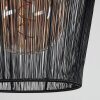 Madancos Lampadario a sospensione Ottone, Nero, 3-Luci