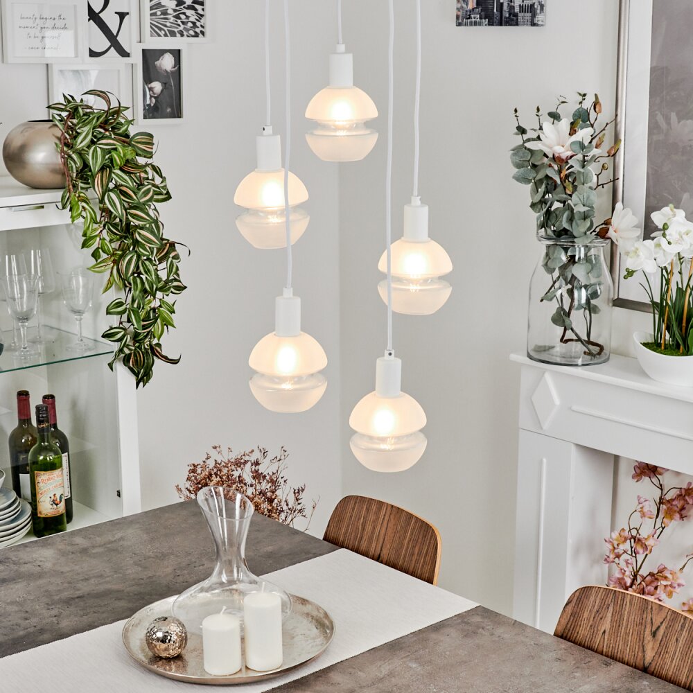Ventosa Lampadario a sospensione Bianco, 5-Luci main product photo