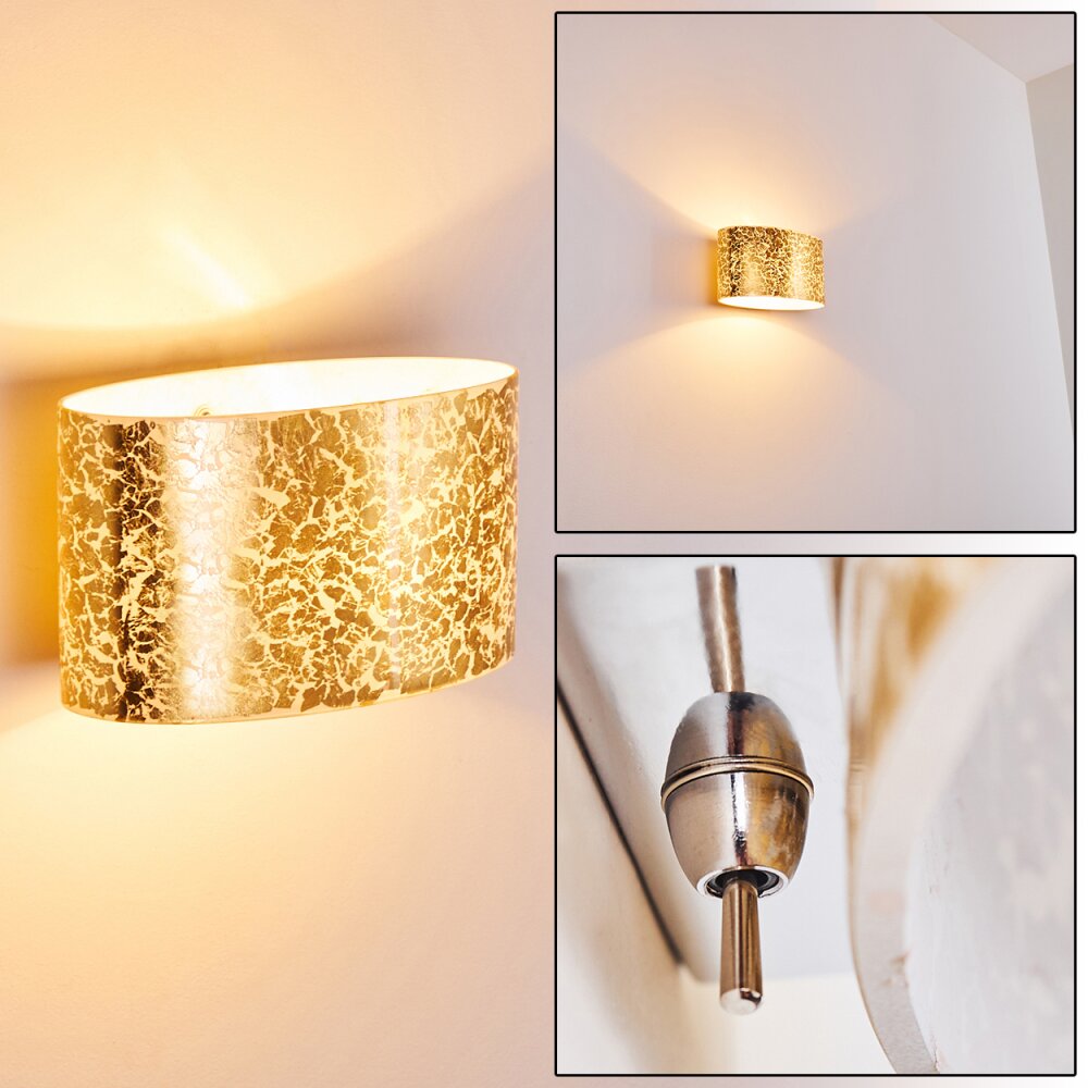 Rapar Applique Cromo, Oro, 1-Luce main product photo