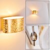 Rapar Applique Cromo, Oro, 1-Luce