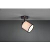 Trio Burton Applique Nero, 1-Luce