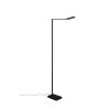 Trio Pavia Lampada da terra LED Nero, 1-Luce