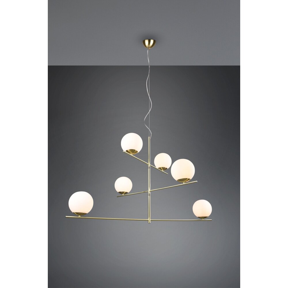 Trio Pure Lampada a Sospensione Ottone, 6-Luci main product photo