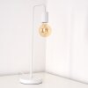 Valcolla Lampada da Tavolo Bianco, 1-Luce