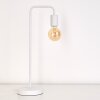 Valcolla Lampada da Tavolo Bianco, 1-Luce