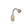 Trio Wanda Applique Ottone, 1-Luce