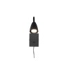 Trio Wanda Applique Nero, 1-Luce