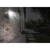 Globo SOLAR Faretto da giardino LED Grigio, 1-Luce, Telecomando