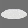 Leuchten-Direkt SPARKLE Plafoniera LED Bianco, 1-Luce, Telecomando