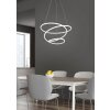 Reality Bologna Lampada a Sospensione LED Bianco, 1-Luce