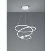 Reality Bologna Lampada a Sospensione LED Bianco, 1-Luce