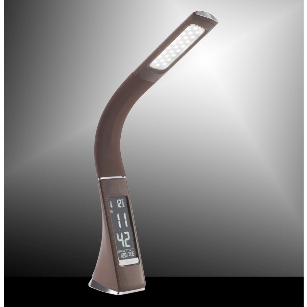 Paul Neuhaus ALEX Lampada da Tavolo LED Marrone, 1-Luce main product photo