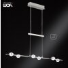 WOFI SLIGO Applique LED Nichel opaco, 12-Luci