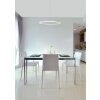 Fabas Luce Giotto Lampada a Sospensione LED Bianco, 1-Luce