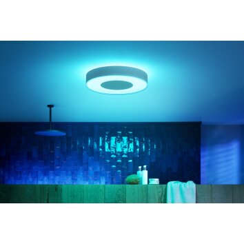 Philips Hue Xamento Plafoniera LED Bianco, 1-Luce, Cambia colore