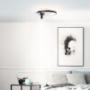 Brilliant Eunomia Plafoniera LED Nero, Bianco, 1-Luce