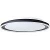 Brilliant Pederson Plafoniera LED Nero, Bianco, 1-Luce, Telecomando