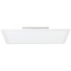 Brilliant Jacinda Plafoniera LED Bianco, 1-Luce, Telecomando