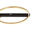 Globo LUFFY Plafoniera LED Oro, Nero, 1-Luce