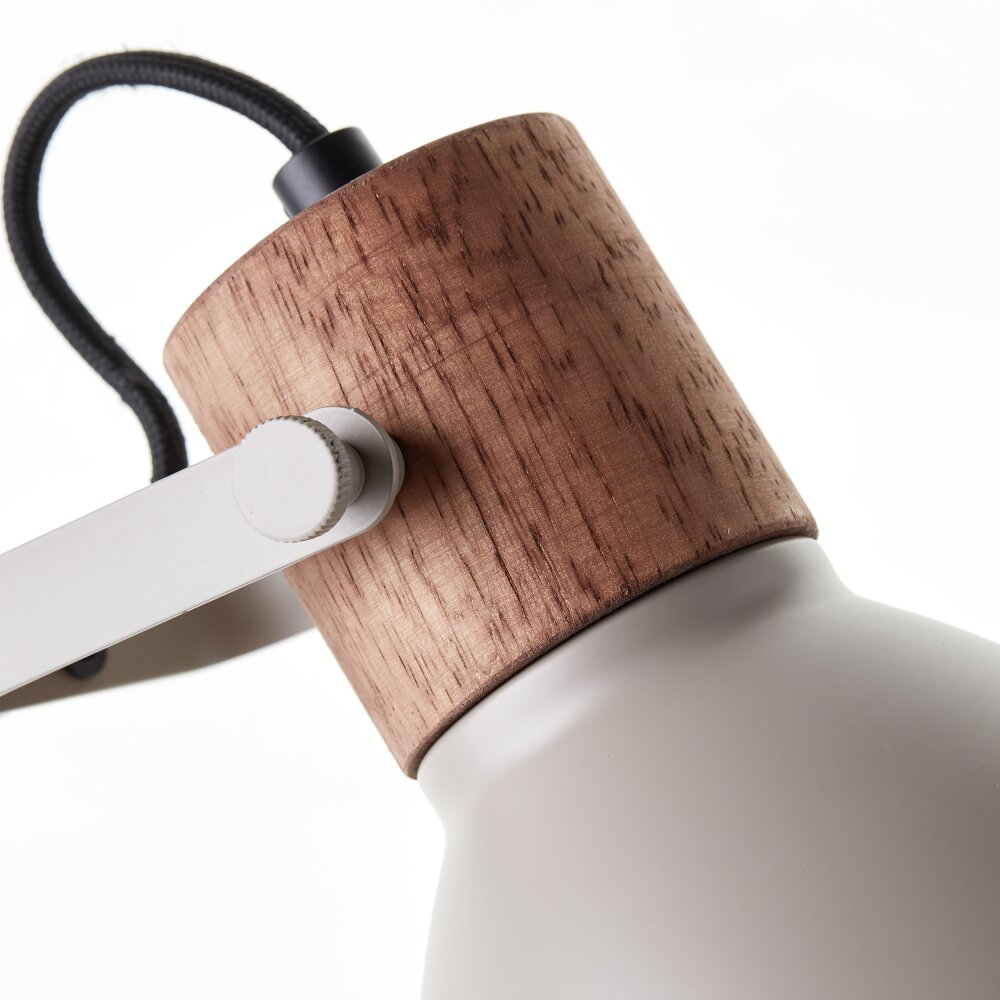 Brilliant Erena Lampada da tavolo Grigio, 1-Luce