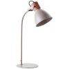 Brilliant Erena Lampada da tavolo Grigio, 1-Luce